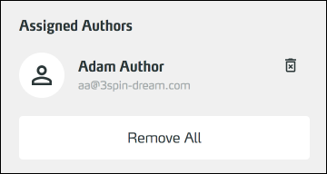 Unit – Properties – Assign Authors 3